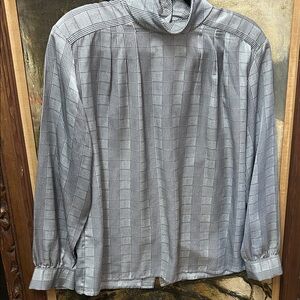 Vintage Gray Blouse